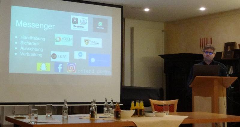 21.02.2019 18.00 Westphalenhof Thema: „BIG DATA“ Referent: Roland Dicke